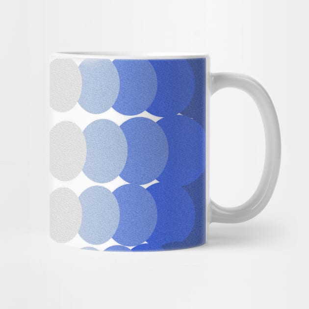 Geometric blue modern pattern by carolsalazar